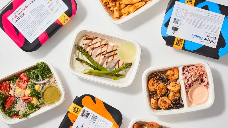 Sealed fresh meal containers