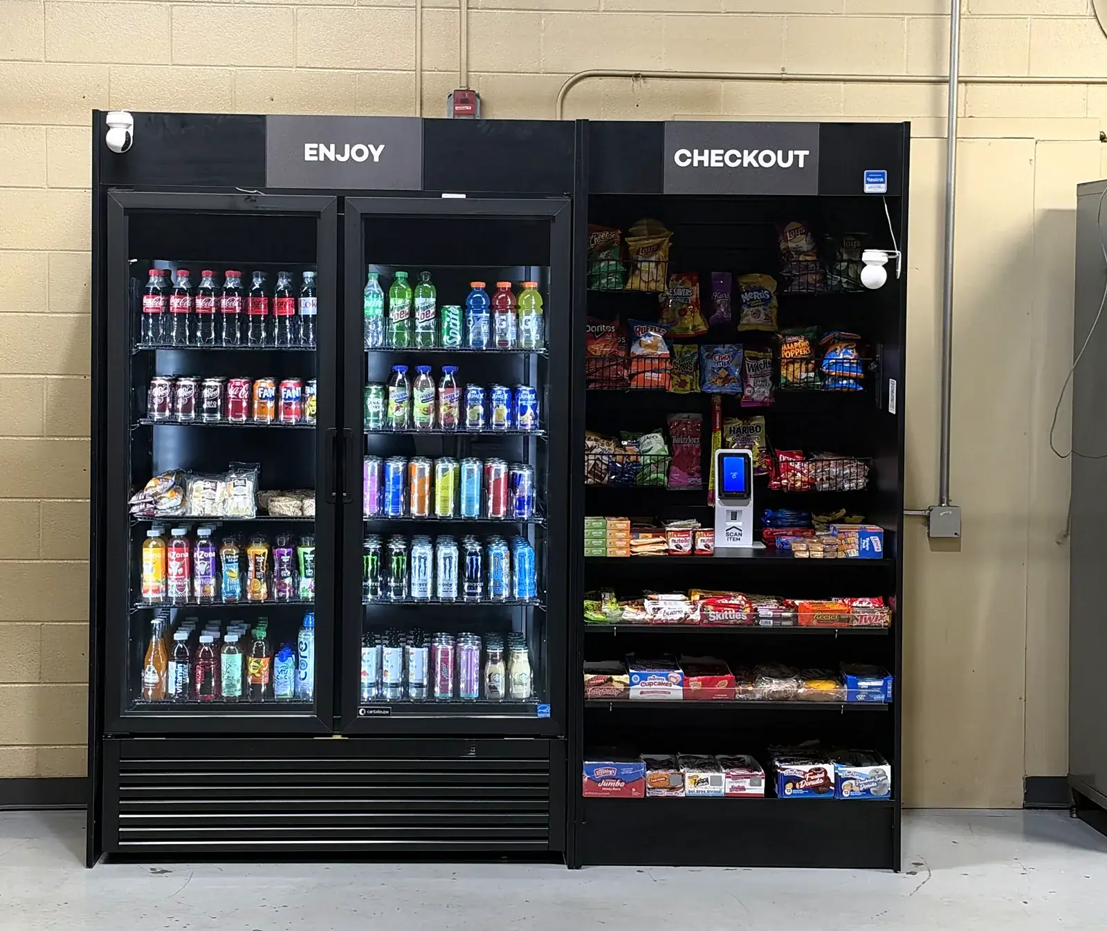 VendGO micro market for a College Park workplace