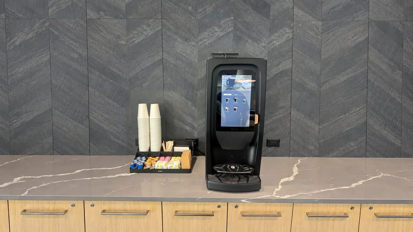 VendGO micro market for a Forest Park workplace