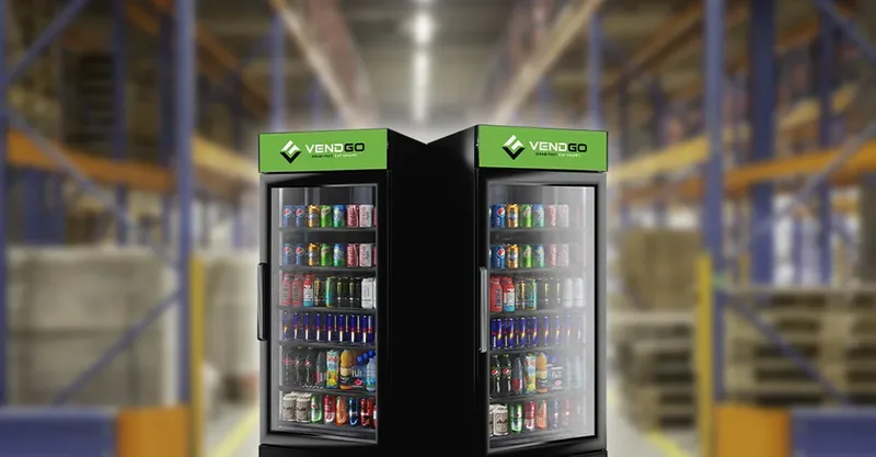 VendGO branded smart coolers